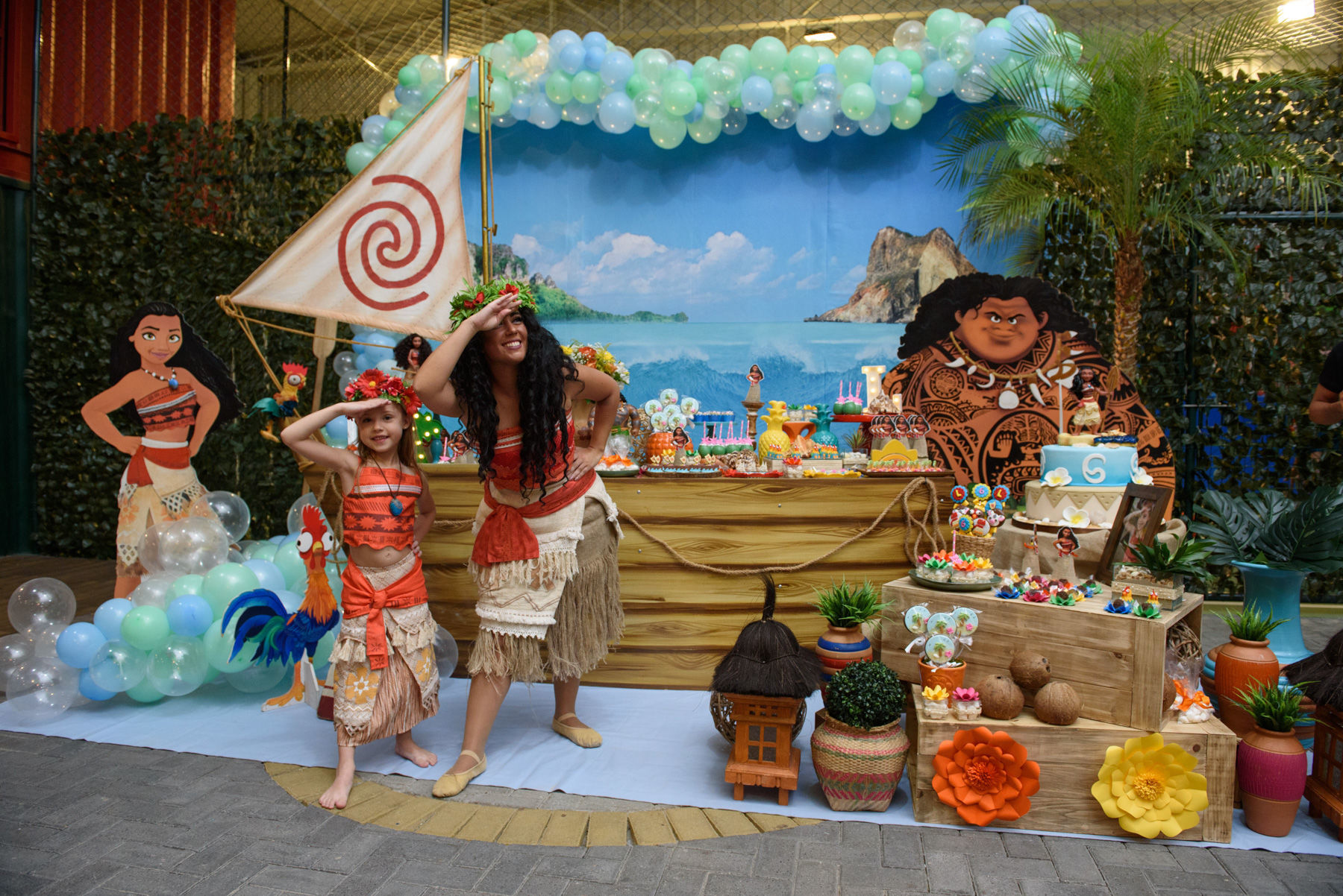 Aniversário Infantil 6 anos Luiza - Tema Moana — fotografia 12 por Gus Wanderley