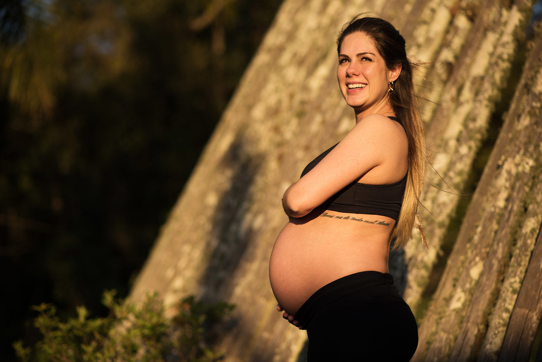 Foto A espera de Luisa - Ensaio Gestante no Jardim Botânico de Curitiba - Imagem 6