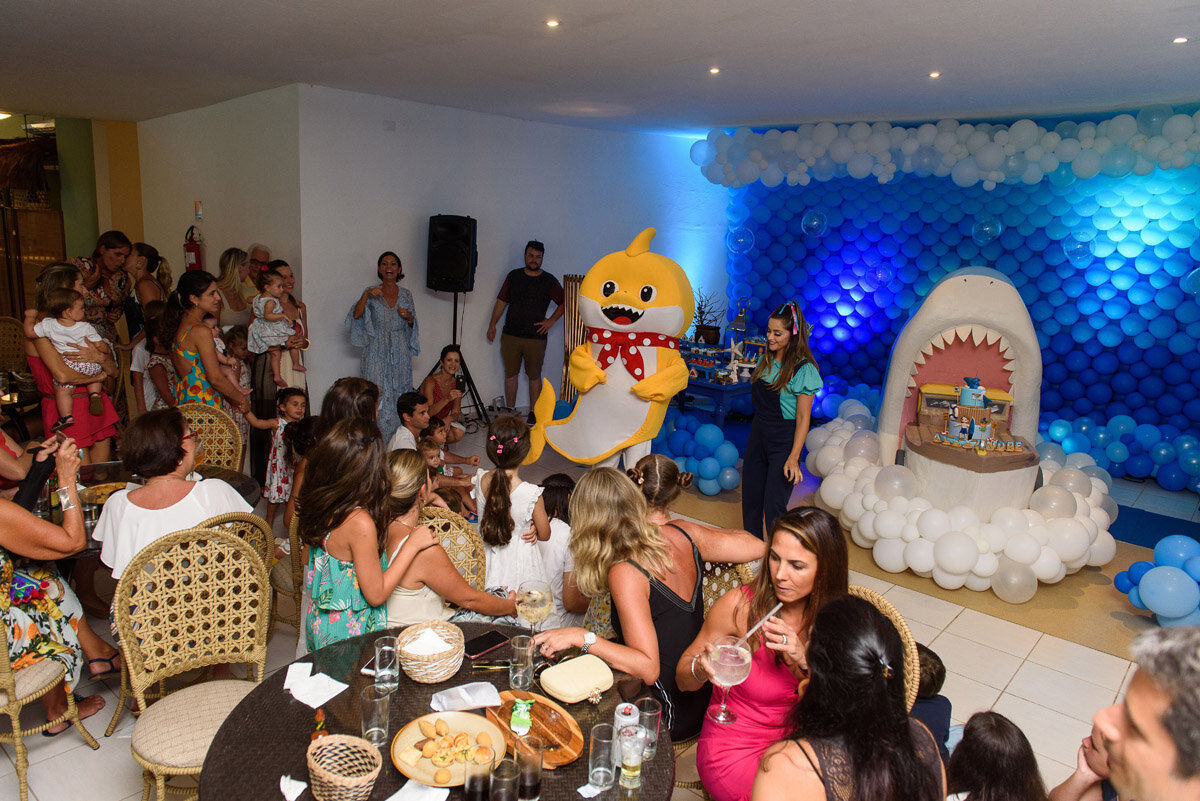 Foto Festa Infantil com tema Baby Shark no Iate Clube de Caiobá - Imagem 18